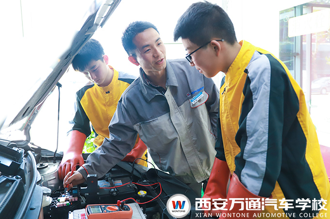 來西安萬通學(xué)習(xí)新能源汽車技術(shù)前景如何，后期好就業(yè)嗎？