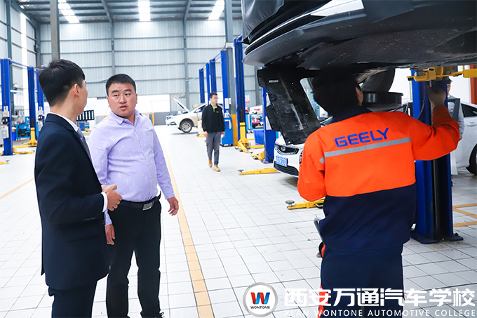 深化校企合作，西安萬(wàn)通考察走訪吉利新能源